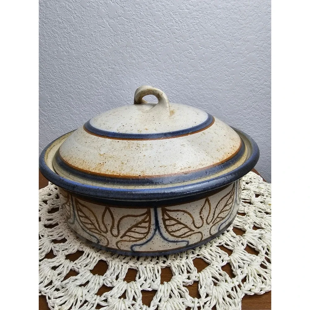 David Chohlidakis Pottery Casserole‎ Dish Serviceable